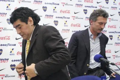 Una convivencia traumática: Mauricio Macri recordó la etapa de Maradona en Boca con duras frases sobre sus adicciones
