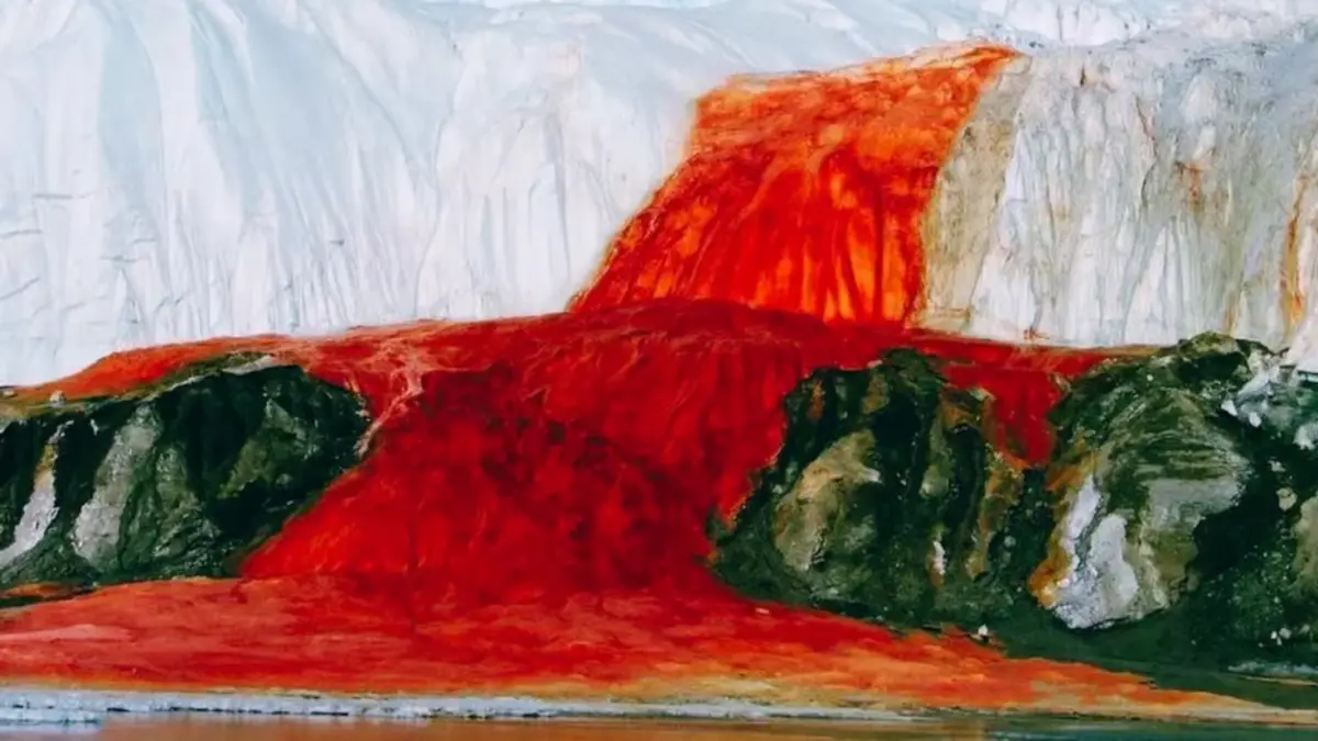 ¿Dónde queda la extraña cascada de sangre que entrega nuevos conocimientos para la ciencia?