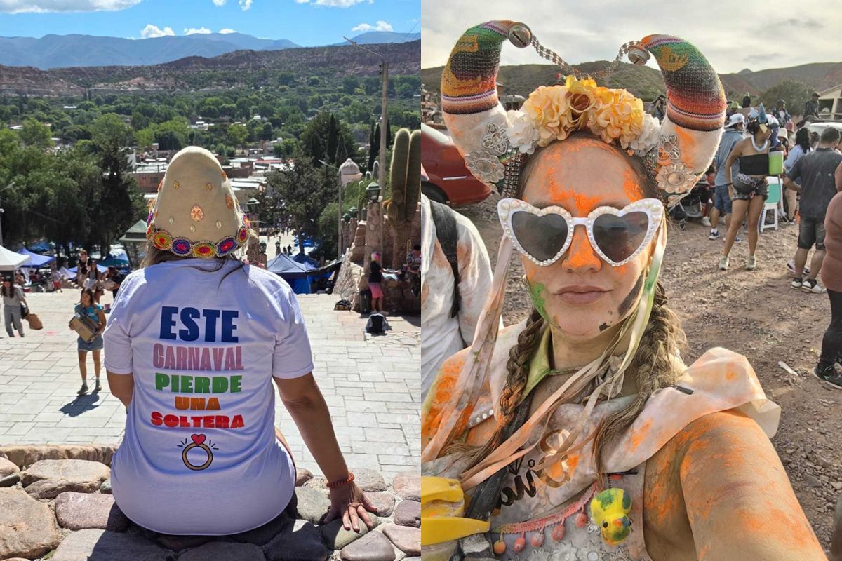 De Jujuy a París: se enamoró y 10 años después celebró su despedida de soltera en Humahuaca