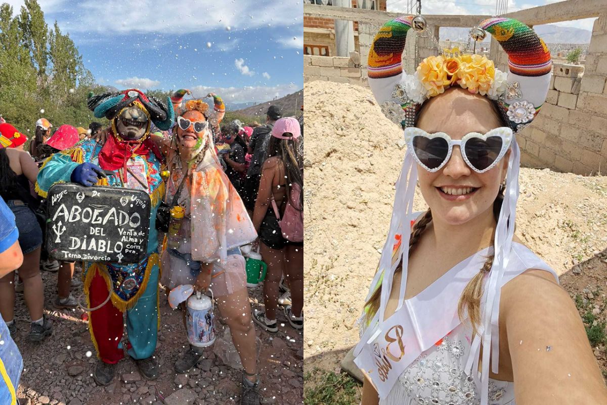 De Jujuy a París: se enamoró y 10 años después celebró su despedida de soltera en Humahuaca
