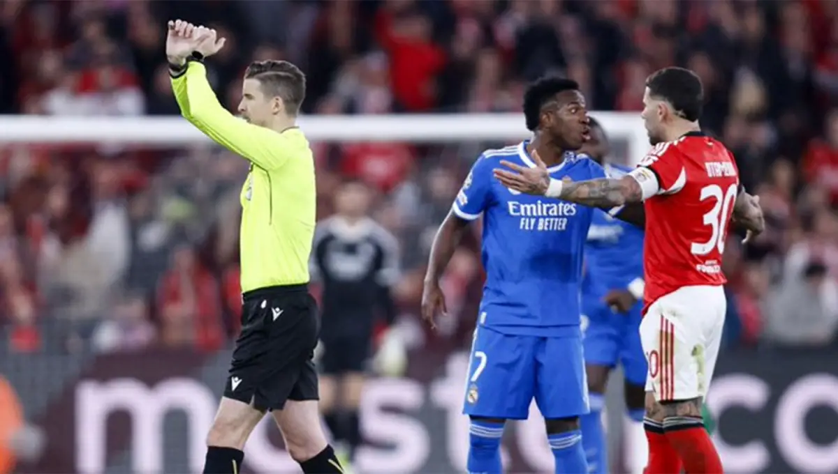 REVANCHA. Luego de la escandalosa denuncia de Vinni contra Prestianni, Real Madrid y Benfica cerrarán la serie en el Bernabéu.