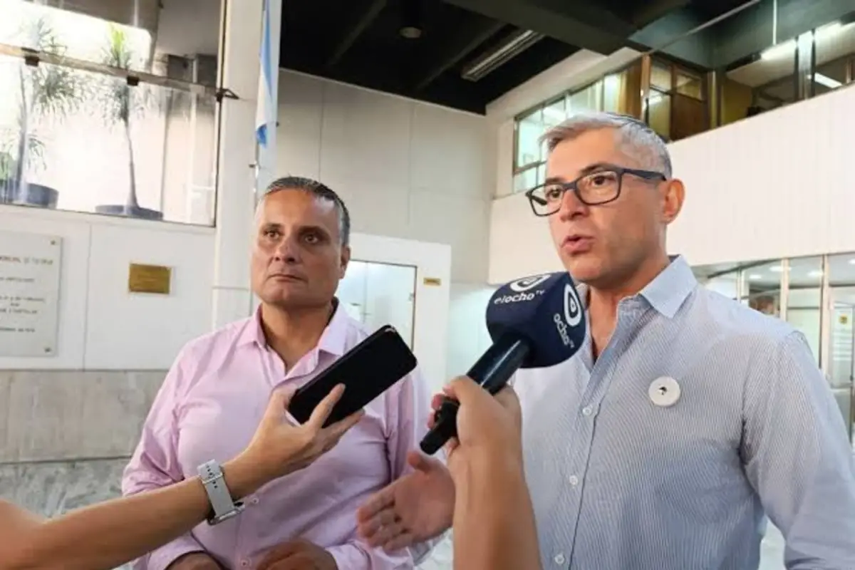 Gustavo Cobos y José Canelada, concejales de San Miguel de Tucumán.