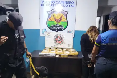 Una mujer viajaba desde Tucumán a Mendoza con 11 kilos de droga en un colectivo