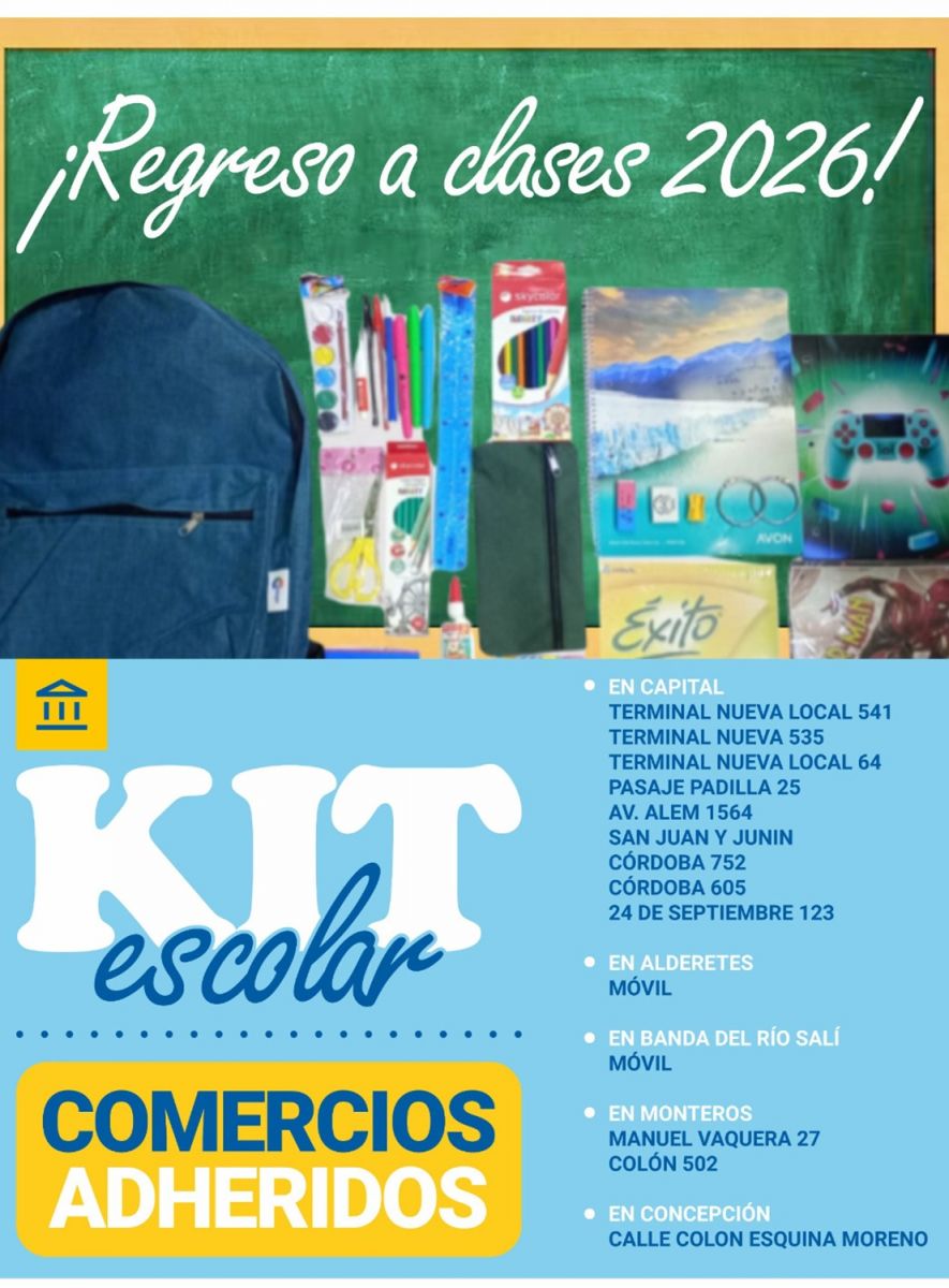 El Gobierno de Tucumán presentó el kit escolar 2026: mantiene el mismo precio por tercer año consecutivo