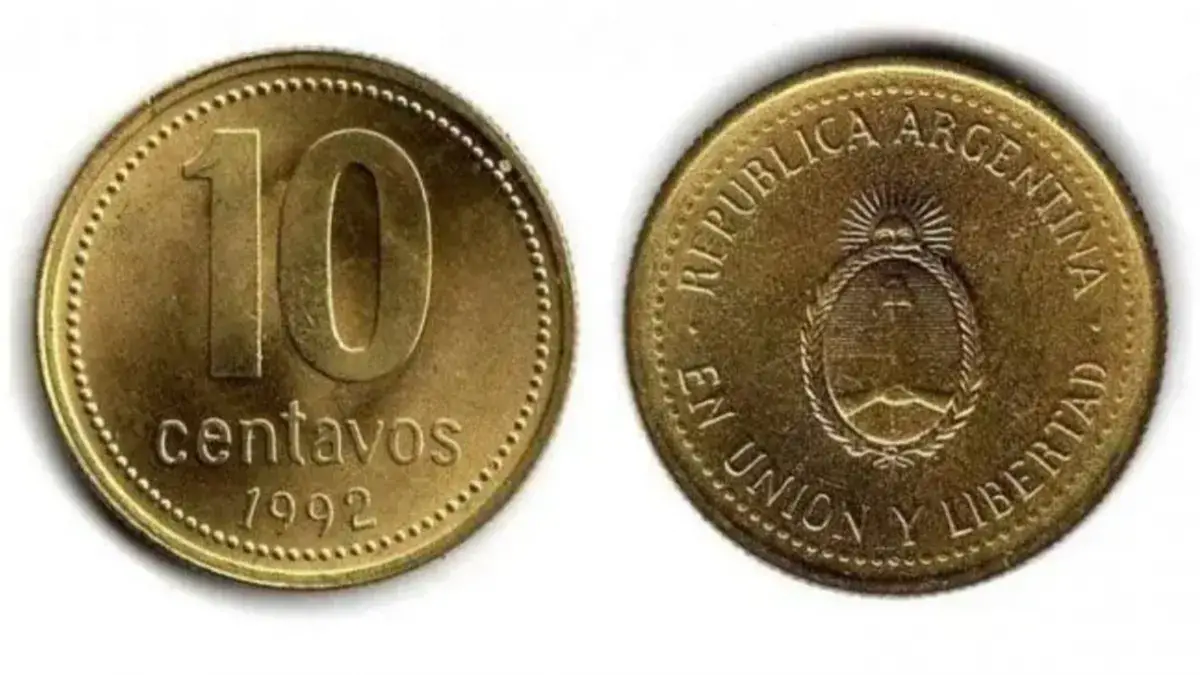 Pagan hasta $150.000 por una moneda de 10 centavos: cómo identificarla