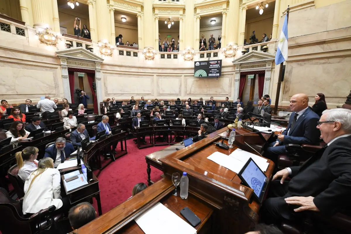 SENADO. El acuerdo entre el Mercosur y la UE obtuvo más de 60 votos afirmativos.