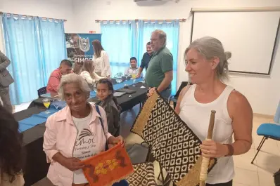 El “pintullo” resiste en el arte textil: un equipo técnico reveló técnicas milenarias