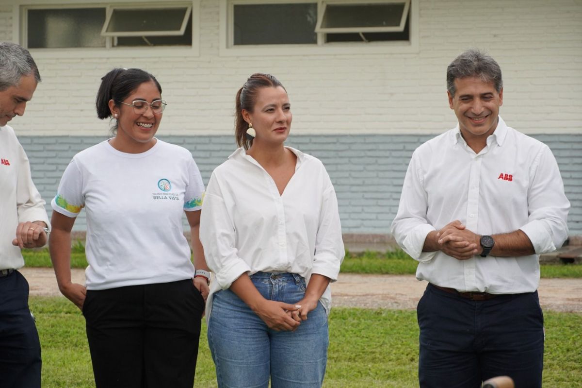  Paula Quiles visitó una planta industrial radicada en Bella Vista