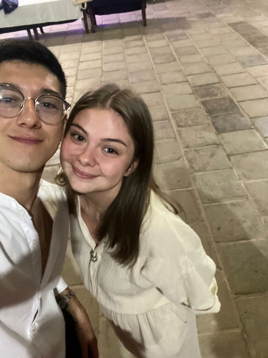 UNA GRAN AMISTAD. Nicolás Gramajo hizo que Charlene se sintiera como en su casa. 