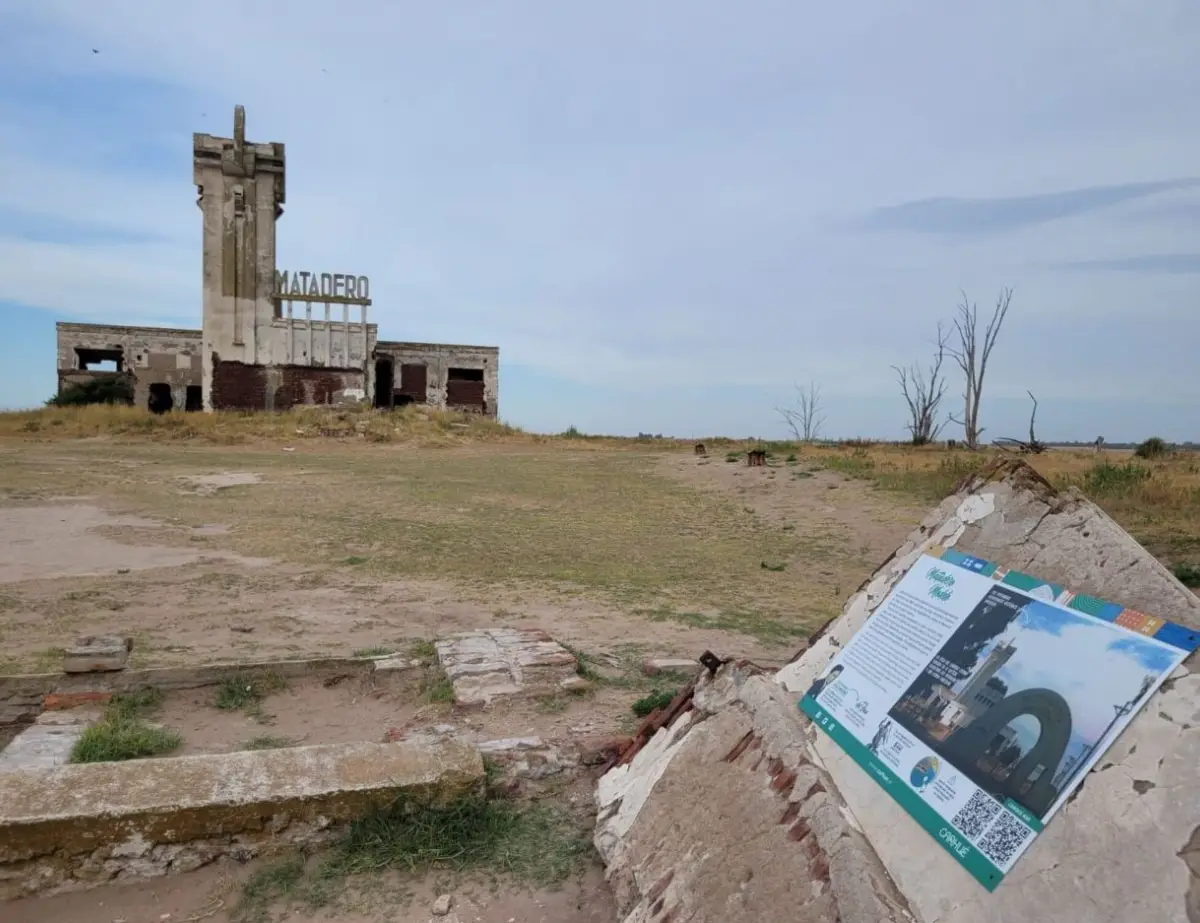 ABANDONO. El Matadero sigue en pie, aunque en estado ruinoso.