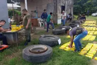 Salta: seis hombres irán a juicio por transportar y almacenar 425 kilos de cocaína ocultos en neumáticos de camión