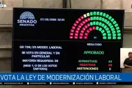 El Senado aprobó la reforma laboral por 42 votos positivos contra 28 negativos y dos abstenciones