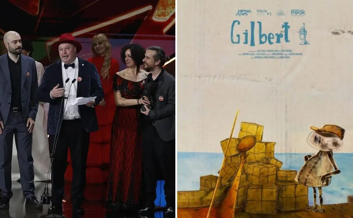 CRÍTICOS. Los ganadores, encabezados por su director, celebraron, pero también hicieron un llamado de reflexión a la industria del entretenimiento.