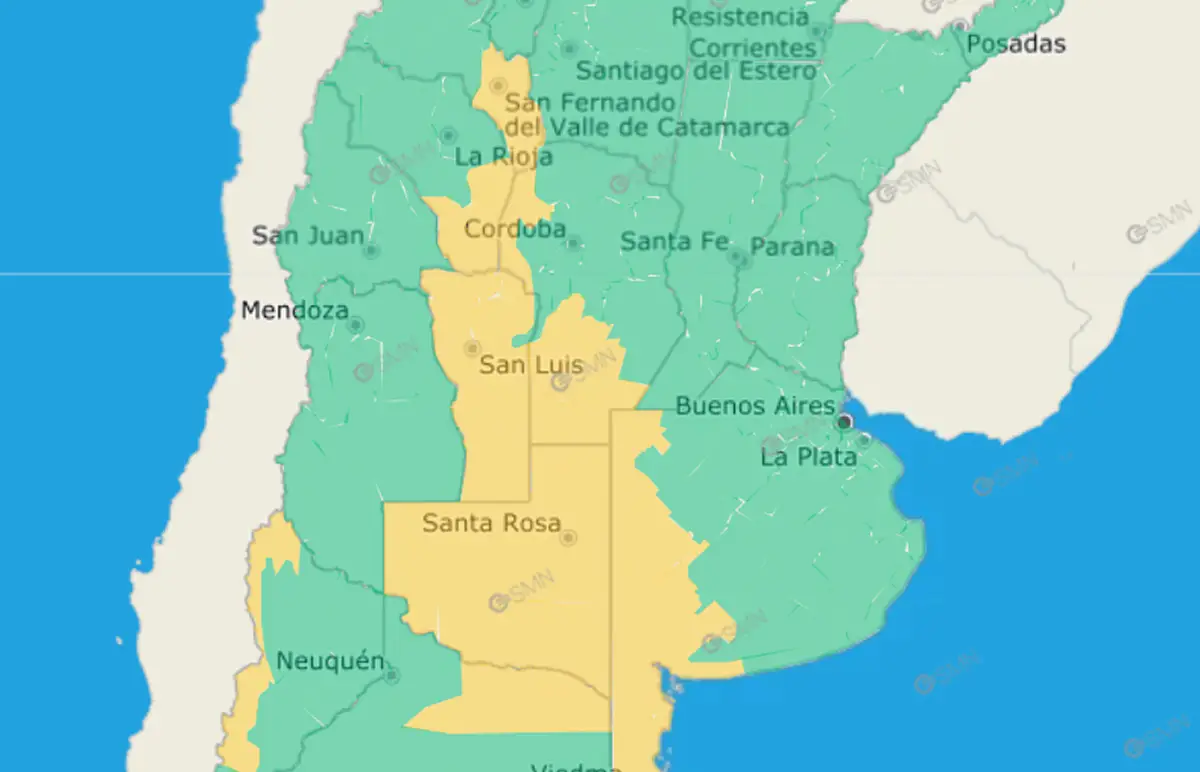 Fenómenos intensos podrían interrumpir el ritmo cotidiano de las actividades.