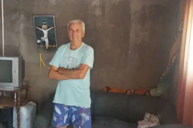 En la casa de Raúl Medina sueñan con adoptar al bebé que él rescató