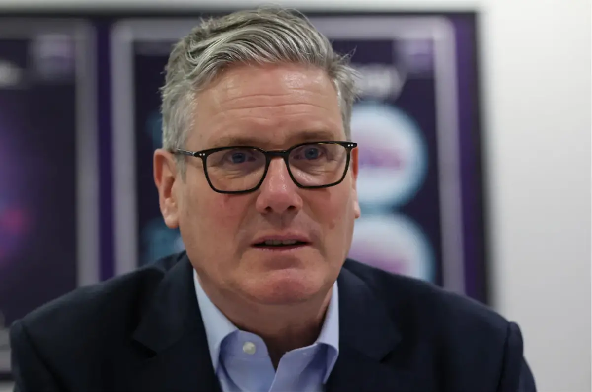 POSTURA. El primer ministro británico, Keir Starmer, precisó que su país no participará en ataques ofensivos.