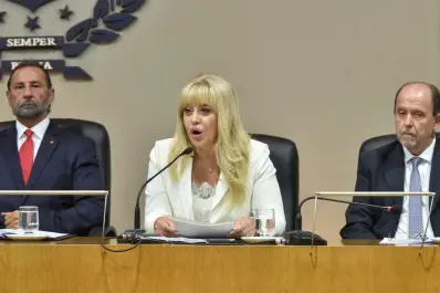 Chahla en el inicio de sesiones ordinarias: Creemos en un Estado que acompaña y que es transparente