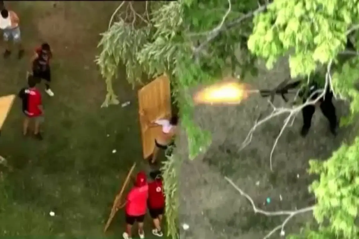 REPRESIÓN. A la salida del partido, hubo una serie de conflictos entre los hinchas de Newell's.