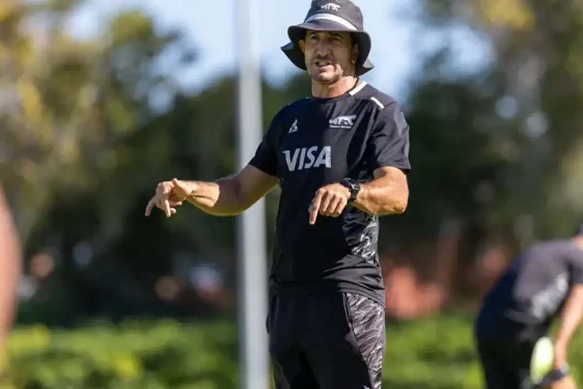 Santiago Gómez Cora, entrenador de Los Pumas 7's.
