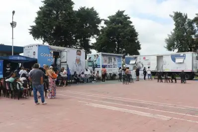El hospital móvil llega al Predio Ferial Norte con atención integral y gratuita