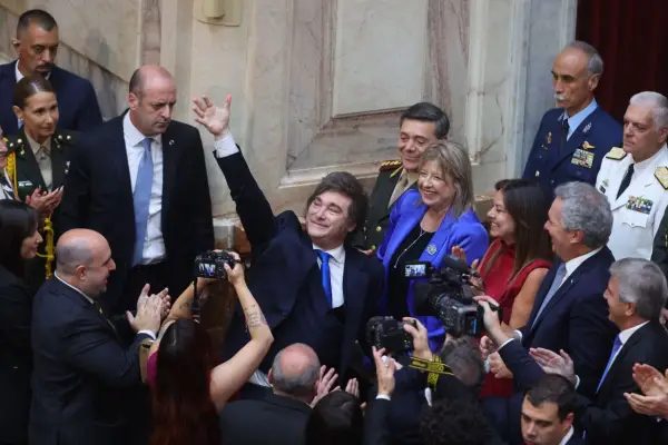 Milei, en la asamblea legislativa: más reformas y choque total con el kirchnerismo