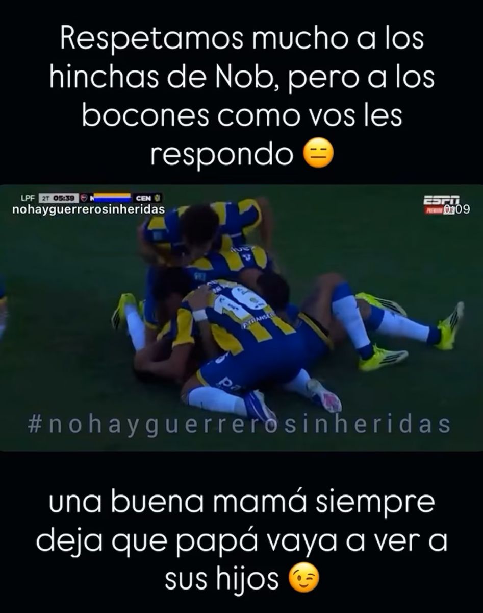 EL POSTEO. La historia que publicó Jorgelina Cardoso.