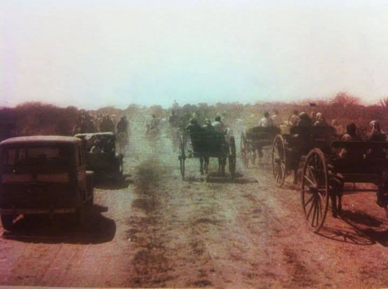 TRASLADO. En 1962 comenzaron los desplazamientos del lugar.