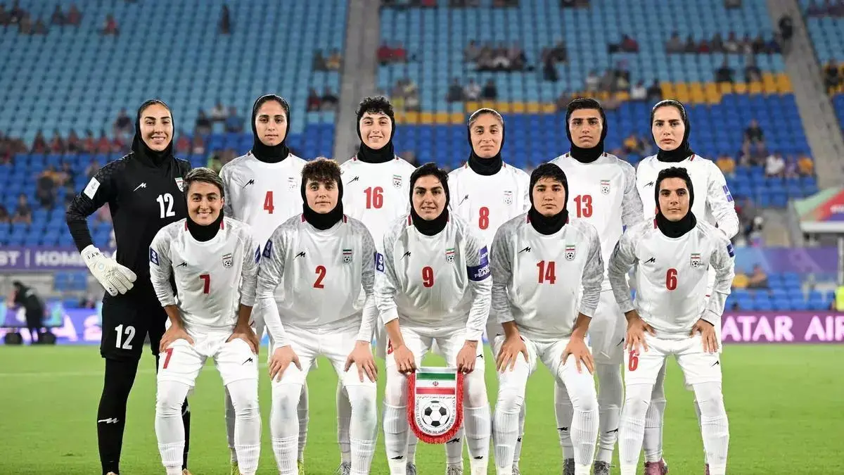 SILENCIO. Las jugadoras de Irán no cantaron el himno en repudio al régimen que gobierna su país.