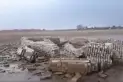 Problemas de un pueblo que quedó sumergido bajo el agua