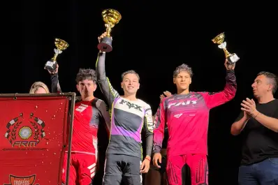 Se enamoró del motocross, superó una lesión y se consagró en el Supercross de El Cadillal