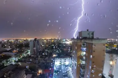 Las tormentas eléctricas están condicionadas por el suelo, los vientos y la humedad