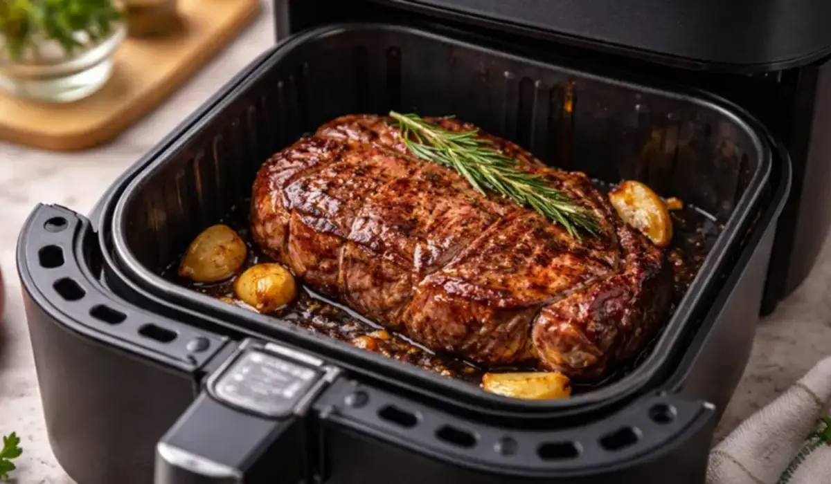 El truco definitivo para que la carne no se seque en la freidora de aire