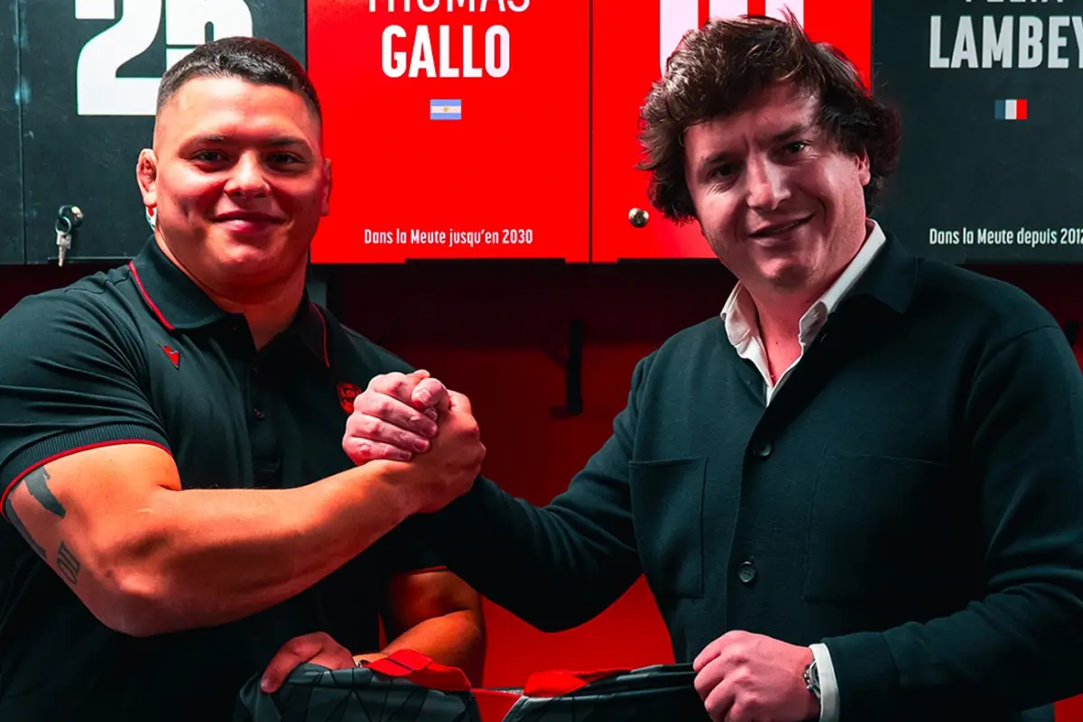 A partir de la siguiente temporada, Thomas Gallo comenzará a jugar en Lyon del Top 14.