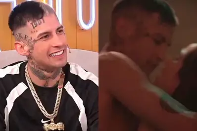 La pasé terrible: L-Gante sobre la escena subida de tono que grabó para una serie de Netflix