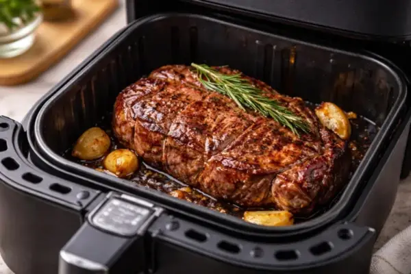 El truco definitivo para que la carne no se seque en la freidora de aire