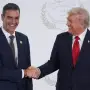 Pedro Sánchez resucitó el No a la guerra frente a Donald Trump y se plantó como el muro europeo