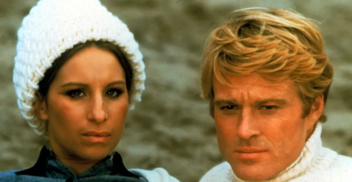 EXITOSOS. Streisand y Redford cuando eran jóvenes.