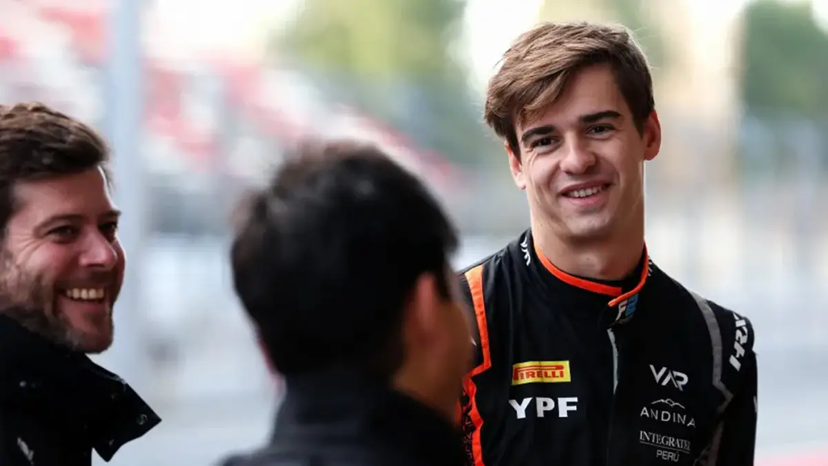 Nicolás Varrone debutó en Fórmula 2.