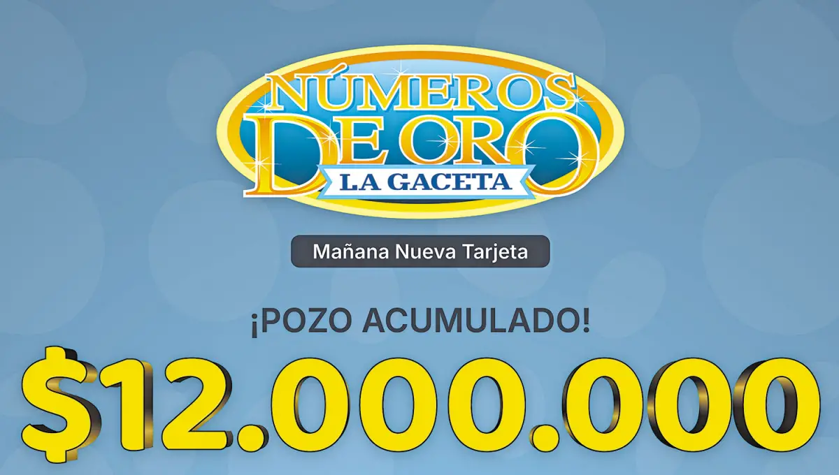 Números de Oro mantiene un pozo de $12.000.000 y renueva la ilusión cada viernes