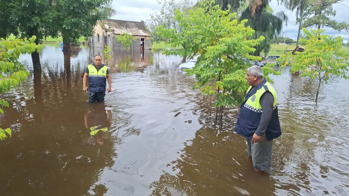 Temporal en el sur de Tucumán: evacuados, barrios anegados y rutas afectadas tras una jornada crítica
