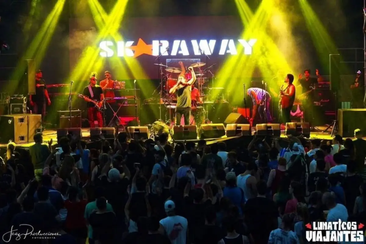EN ESCENA. Skaraway se consolidó como una de las bandas más representativas del género en Tucumán.
