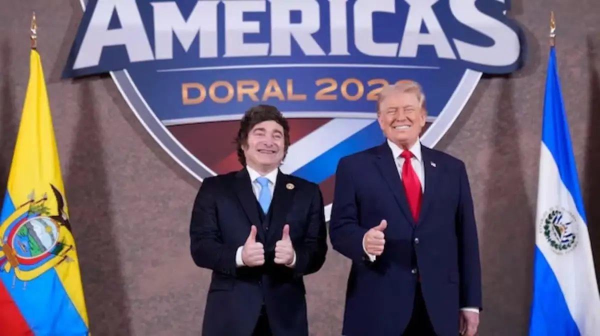 CONTRA EL NARCOTERRORISMO. Con la presencia de Milei, Trump lanzó en Miami el Escudo de las Américas.