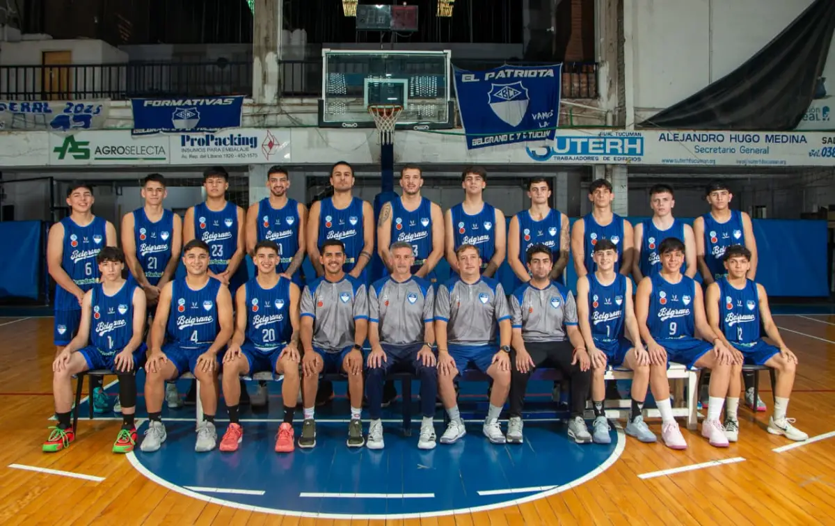 LISTO PARA EL DEBUT. Belgrano se prepara para su primer encuentro frente a Concepcion BB por la Liga Federal de Basquet.
