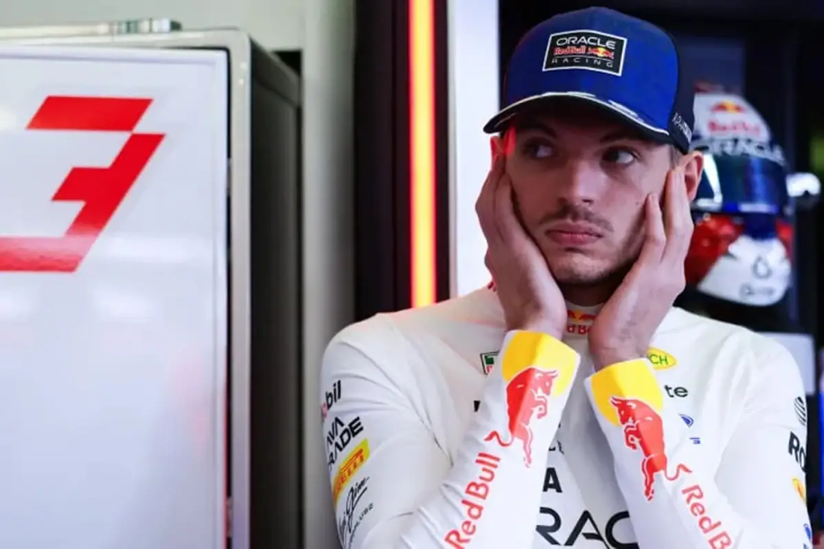 Max Verstappen, de Red Bull, protagonizó un violento choque en la clasificación.