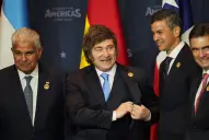 Pulgares arriba, sintonía total y una lapicera de souvenir: el backstage del encuentro Milei-Trump en Miami