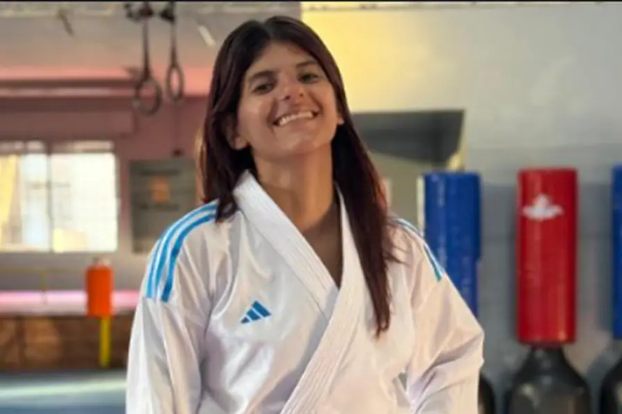 Agustina Albarracín, la joven sensei que dirige la Escuela Modelo de Karate en Tucumán