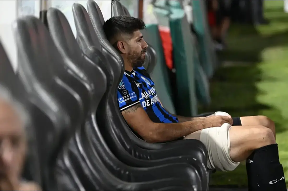 Leandro Díaz continúa con su recuperación de la lesión de isquiotibiales.