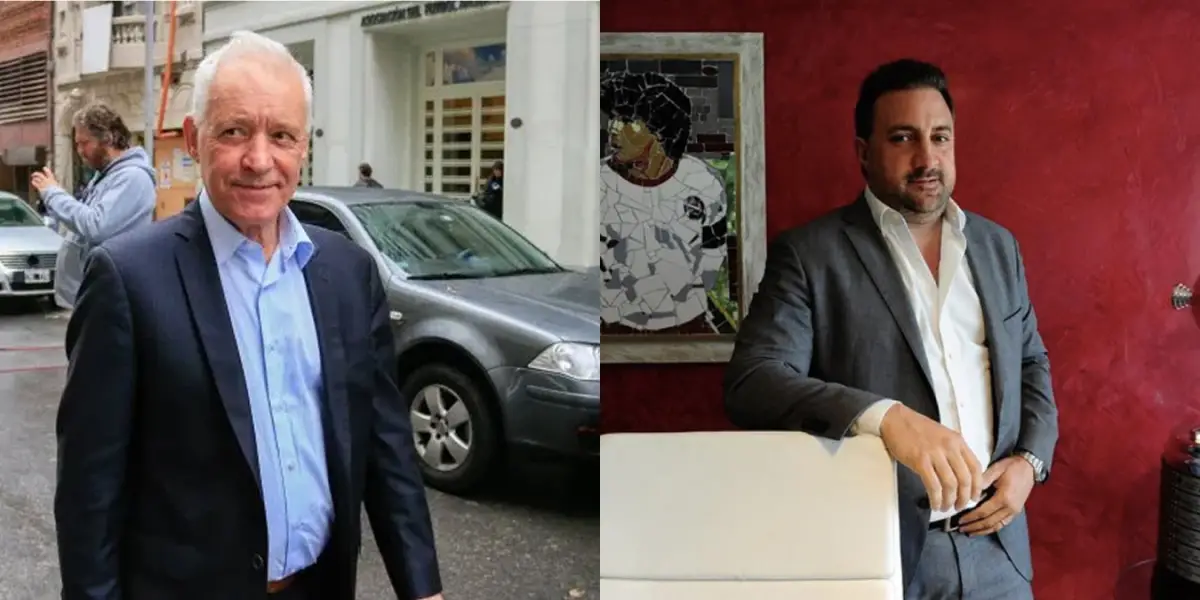 INDAGATORIA. Víctor Blanco y Cristian Malaspina declararon ante el juez Diego Amarante en la causa que investiga a la AFA por la presunta retención indebida de aportes.