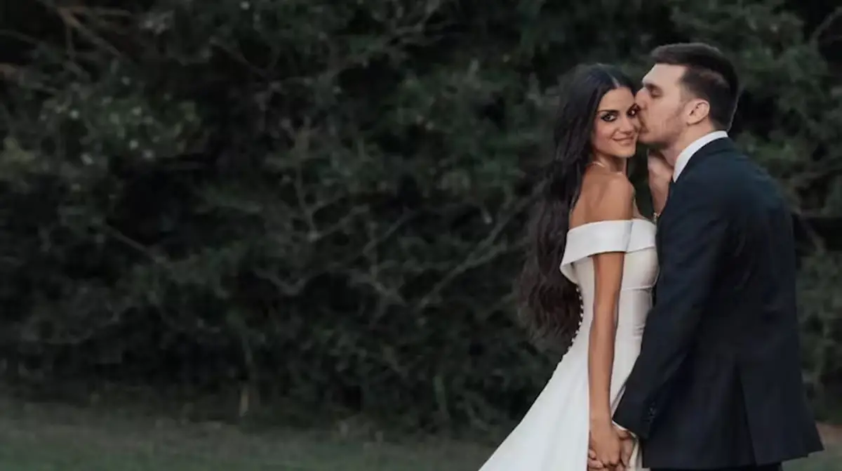 El casamiento de Emily Lucius y Rodrigo Valladares Macri. Foto. @emiliylucius