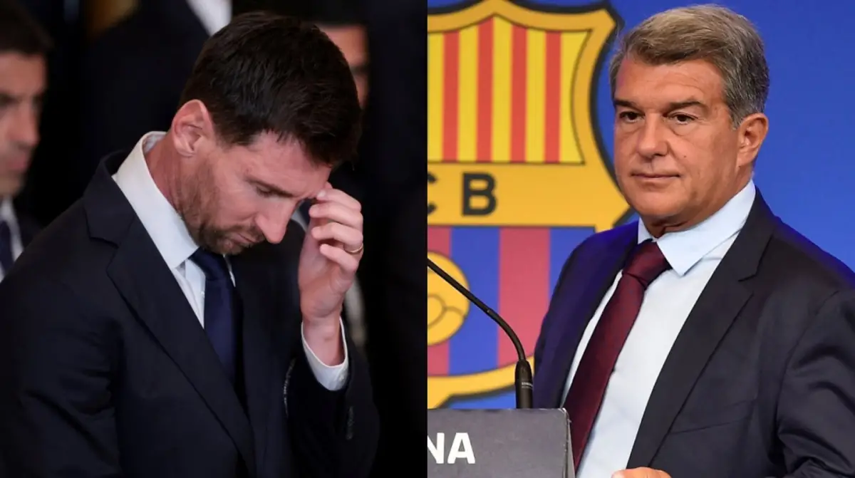 Joan Laporta habló sobre la vuelta fallida de Lionel Messi a Barcelona y apuntó contra Xavi